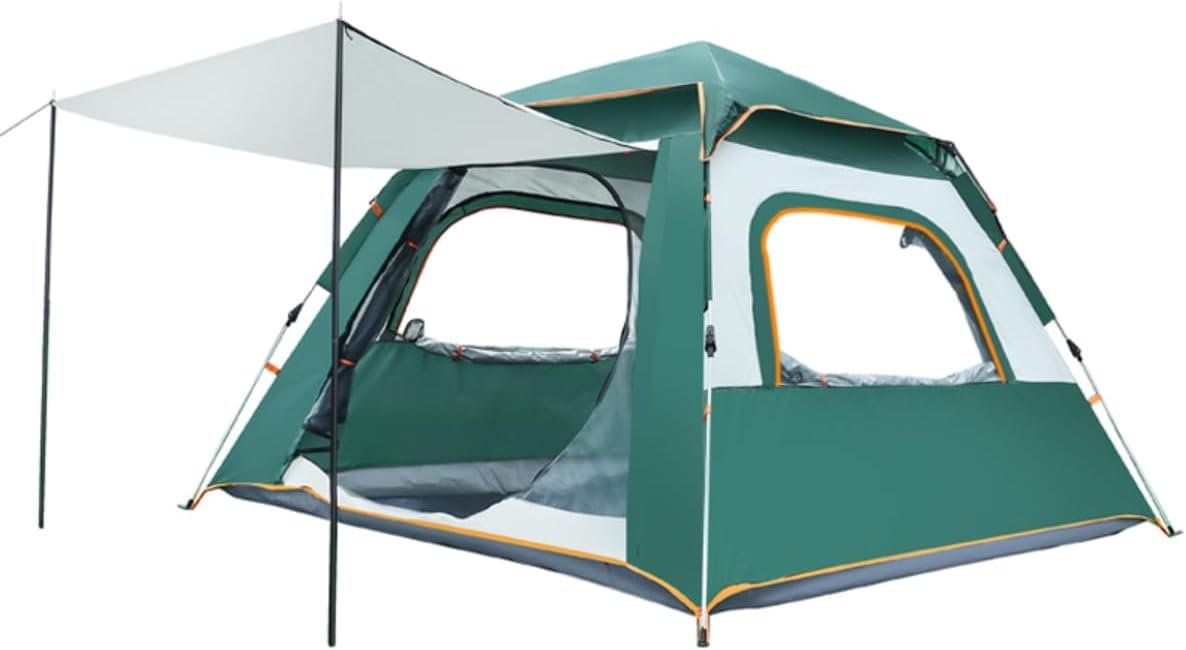 4/5/6person Outdoor Camping Tent, Automatic Tent, Easy to Set up Tent, Waterproof, Spacious, Lightweight and Portable Tent, Suitable for Outdoor Hiking Trips