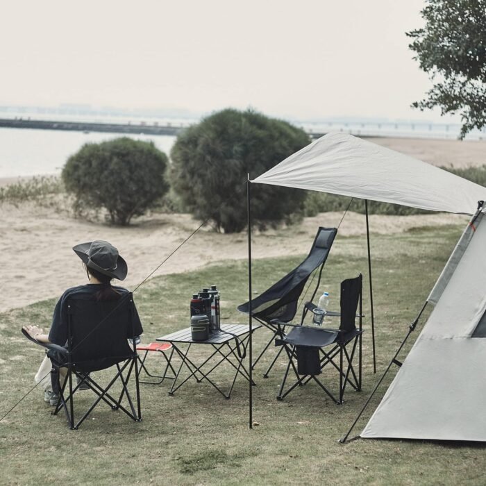 Folding Camping Chairs- Lightweight, Portable Chair for Beach, Lawn, Outdoor Sports - Image 2